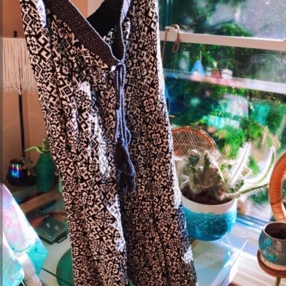 Sans Souci Egyptian Tribal Bohemian Hippie Flowy Pants Size S - Picture 5 of 5